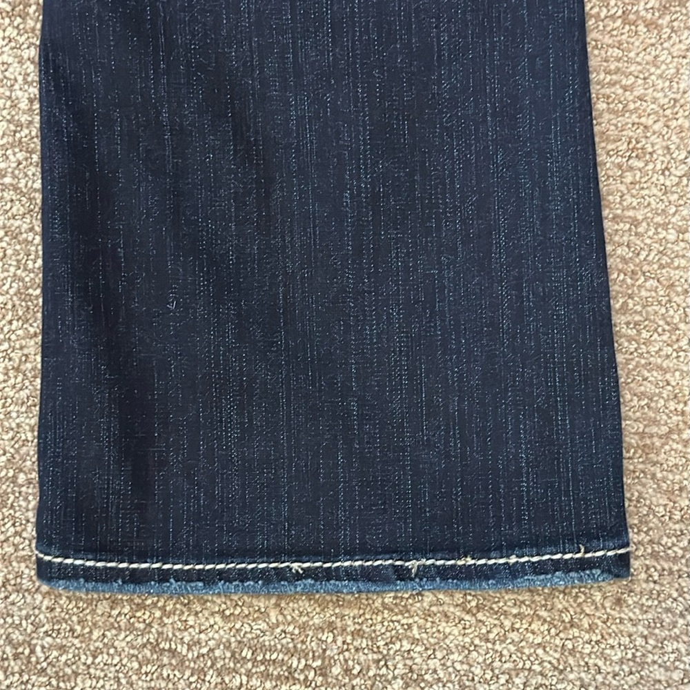 Silver Aiko Low Rise Boot Cut Indigo Wash Jeans sz 30x31 NWOT - Picture 12 of 13